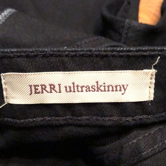 William Rast Jerri ultra skinny black jeans Size 29 Made in USA - Picture 8 of 8